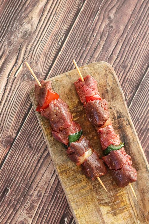 BROCHETTE DE BOEUF