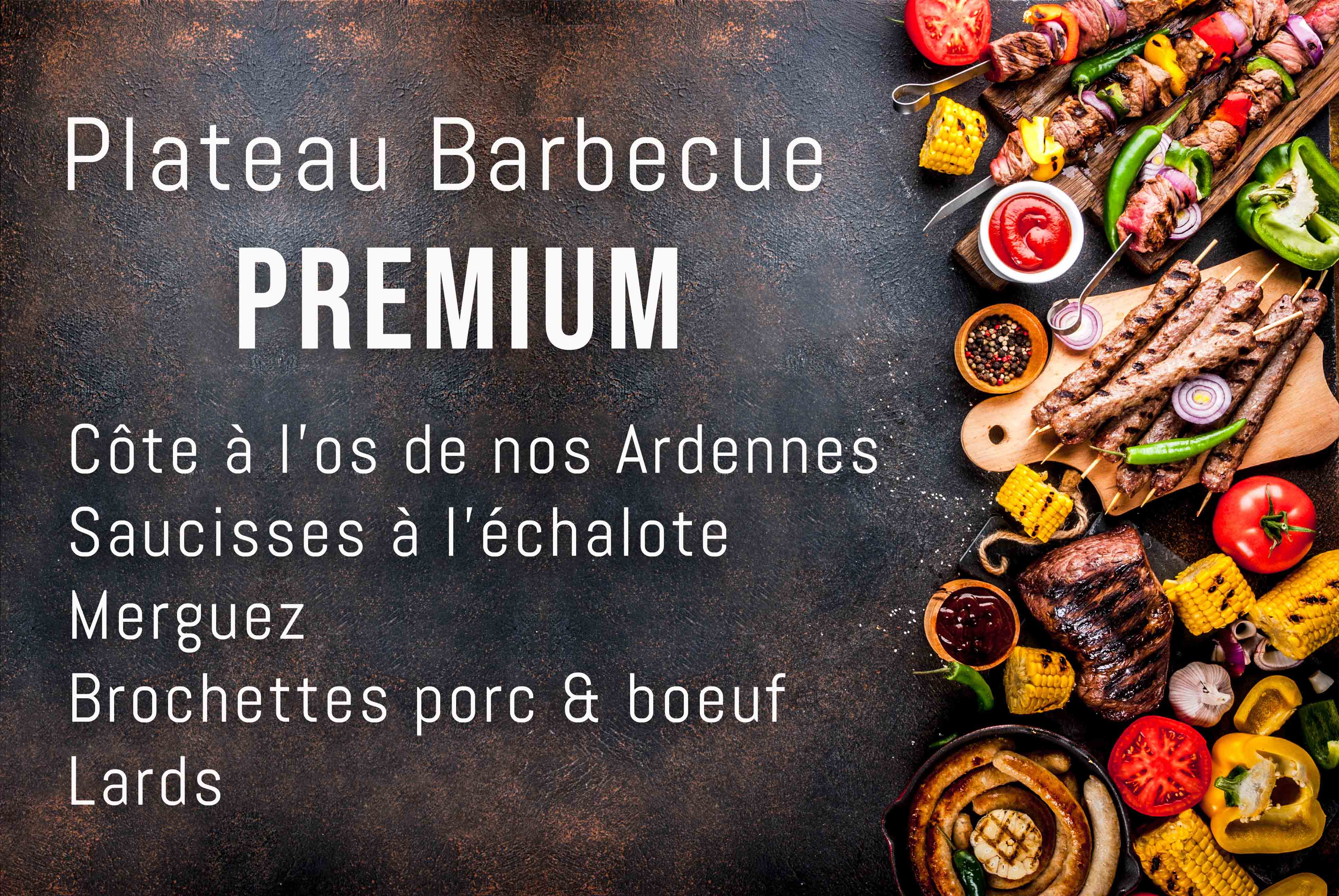 "Premium" barbecue assortiment